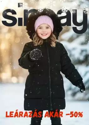 Sinsay akciós újság (érvényes eddig: 26-01)