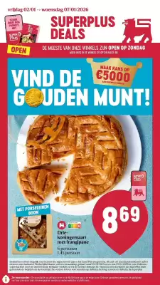Delhaize folder (geldig t/m 7-01)