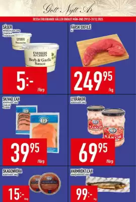 Matdax reklamblad (giltig till och med 4-01)