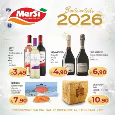 Volantino MerSi Supermercati (valido fino al 6-01)