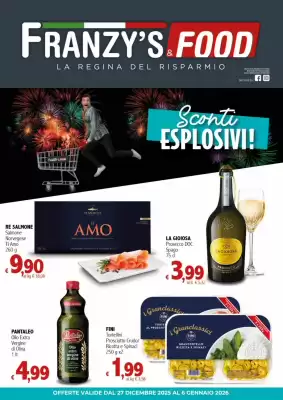 Volantino Franzy's Food (valido fino al 6-01)