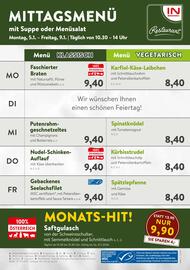 Interspar Restaurant Flugblatt Seite 1