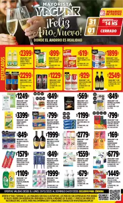 Catálogo Supermercados Yaguar (válido hasta 1-01)