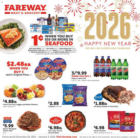 Fareway weekly ad week 1 Page 1