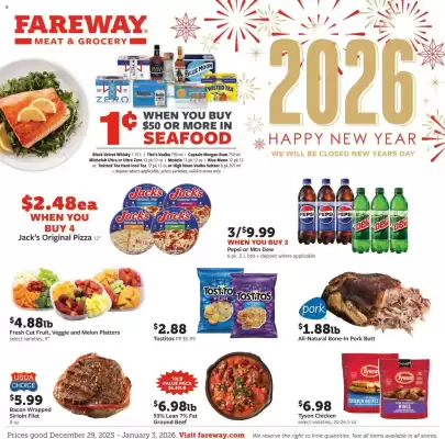 Fareway weekly ad (valid until 3-01)