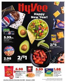 Hy-Vee weekly ad week 1 Page 1