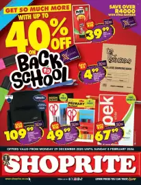 Shoprite catalogue Page 1