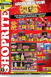 Shoprite catalogue week 1 Page 1