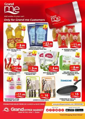 Grand Hyper Market catalogue (valid until 4-01)