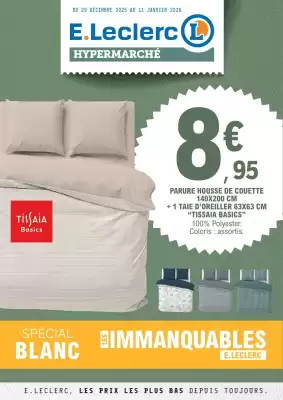 Catalogue E.Leclerc (valable jusqu'au 11-01)