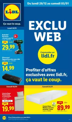 Catalogue Lidl (valable jusqu'au 3-01)