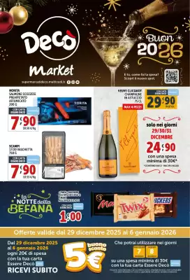 Volantino Deco Market (valido fino al 6-01)