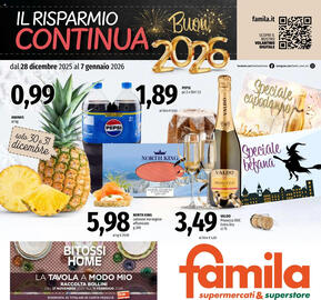 Volantino Famila | supermercati Pagina 1