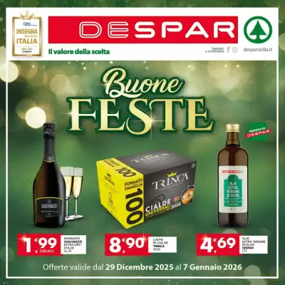 Volantino Despar Sicilia (valido fino al 7-01)