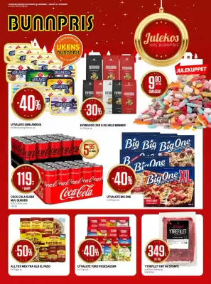 Bunnpris kundeavis (gyldig til 31-12)