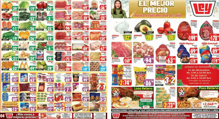 Folleto Casa Ley (válido hasta 29-12)