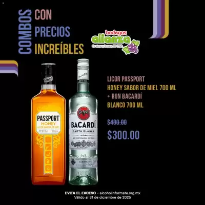 Folleto Bodegas Alianza (válido hasta 31-12)