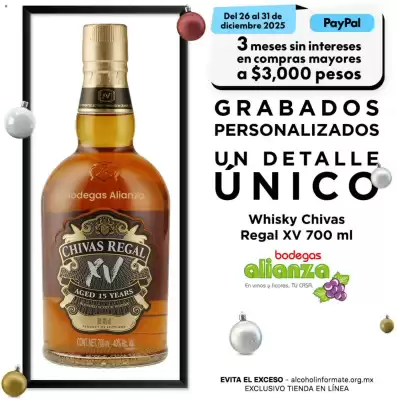 Folleto Bodegas Alianza (válido hasta 31-12)