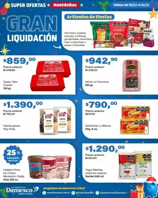 Catálogo Supermercados Damesco (válido hasta 31-12)