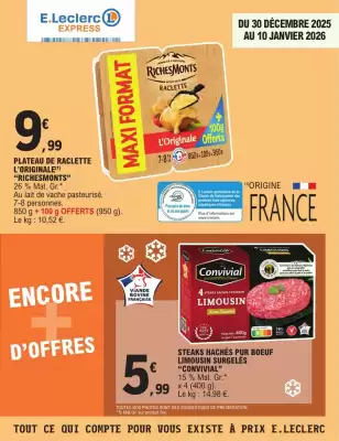 Catalogue E.Leclerc Express (valable jusqu'au 10-01)