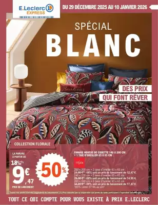 Catalogue E.Leclerc Express (valable jusqu'au 10-01)