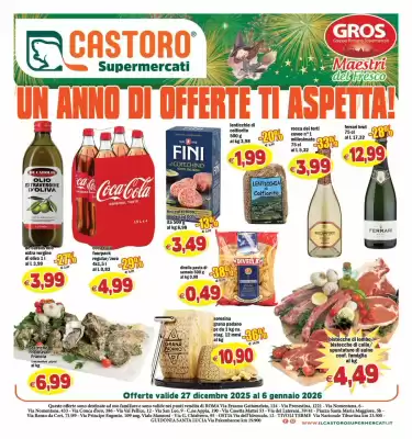 Volantino Il Castoro Supermercati (valido fino al 6-01)