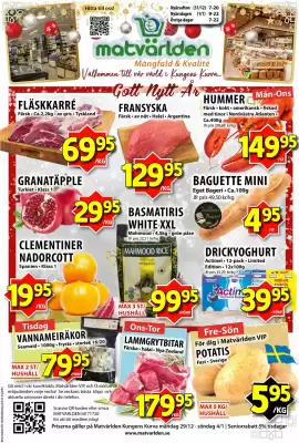 Matvärlden Tensta reklamblad (giltig till och med 4-01)