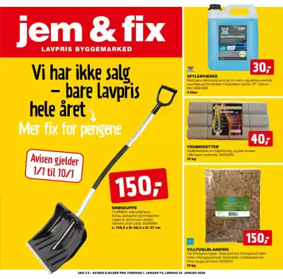 Jem & fix kundeavis