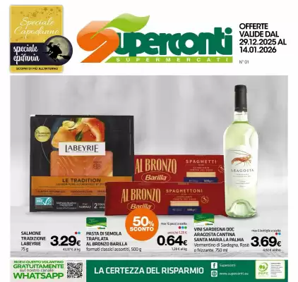 Volantino Superconti (valido fino al 14-01)
