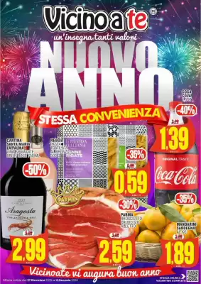 Volantino Vicino a te supermercati (valido fino al 6-01)