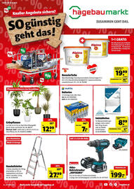 Hagebau Flugblatt Seite 1