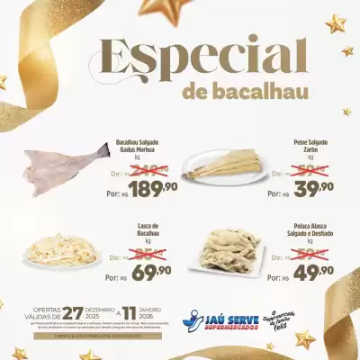 Catálogo Supermercados Jau Serve (válido até 11-01)
