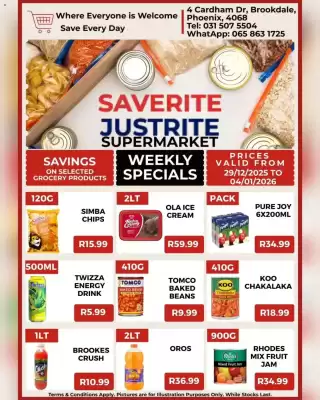 Saverite catalogue (valid until 4-01)
