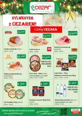 Cezar Delikatesy gazetka (ważność do 31-12)