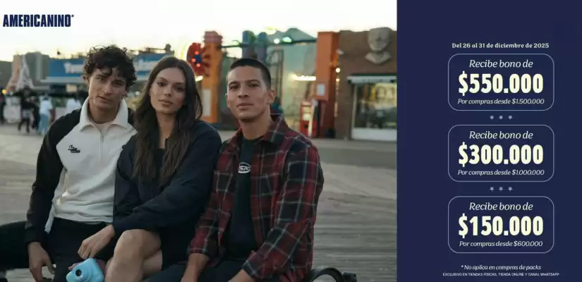 Catálogo Americanino (válido hasta 31-12)