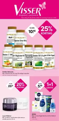 Drogisterij Visser folder (geldig t/m 11-01)