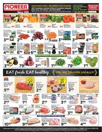 Pioneer Supermarkets weekly ad week 1 Page 1
