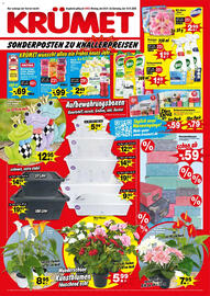 Krümet Sonderposten Prospekt woche 2 Seite 1