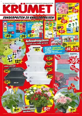 Krümet Sonderposten Prospekt (gültig bis 10-01)