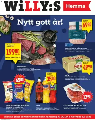 Willys reklamblad (giltig till och med 4-01)