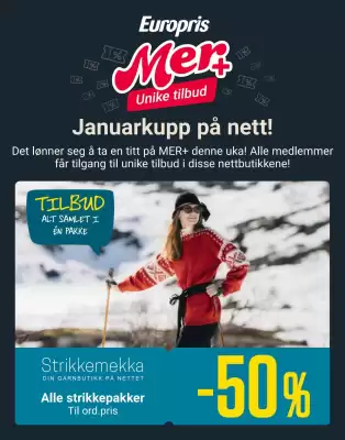 Europris kundeavis (gyldig til 4-01)