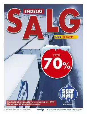 Sparkjøp kundeavis (gyldig til 5-01)