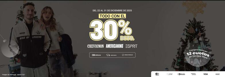 Catálogo Escape Página 1