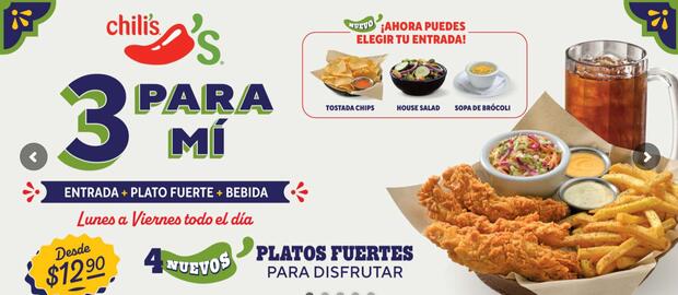 Catálogo Chili's Página 1
