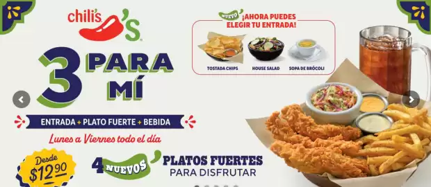 Catálogo Chili's Página 1