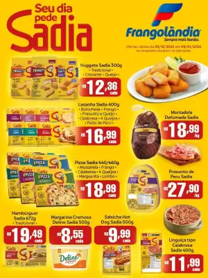 Encarte Frangolândia (válido até 8-01)