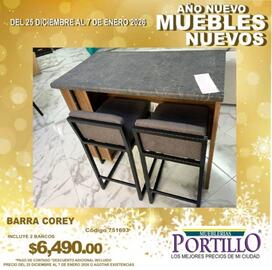 Catálogo Mueblerías Portillo Página 1