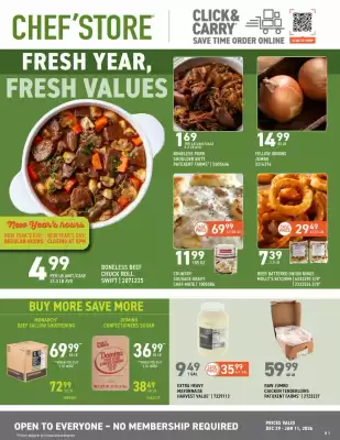 US Foods Chef's Store weekly ad (valid until 11-01)