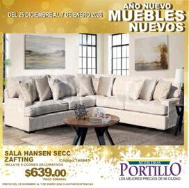 Catálogo Mueblerías Portillo Página 7