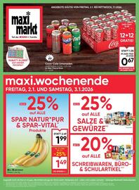 Maximarkt Flugblatt woche 1 Seite 1